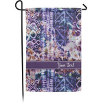 Tie Dye Garden Flag (Personalized)