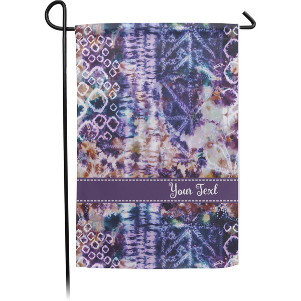 Custom Tie Dye Garden Flag (Personalized)