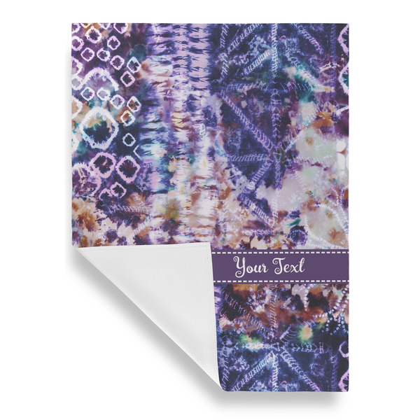 Tie Dye Garden Flags - Large - Single Sided - FRONT FOLDED