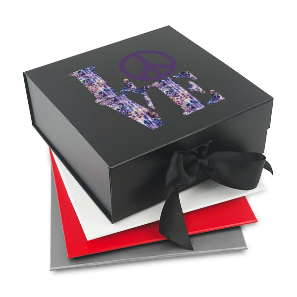 Custom Tie Dye Gift Box with Magnetic Lid