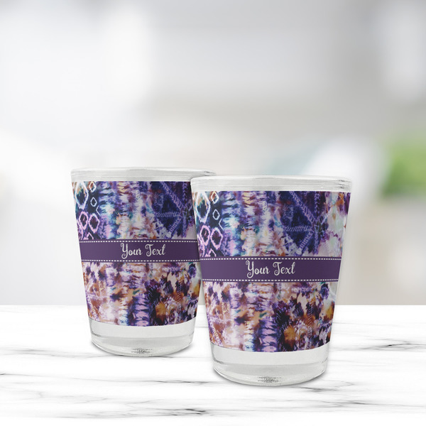 Tie Dye Glass Shot Glass - Standard - LIFESTYLE