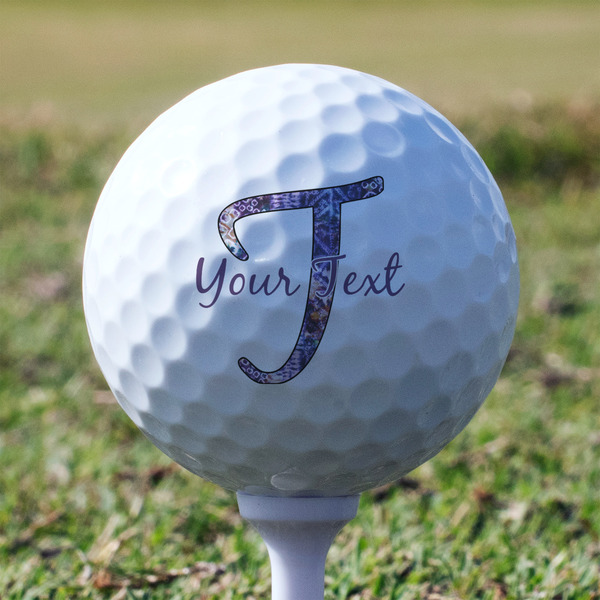 Tie Dye Golf Ball - Branded - Tee