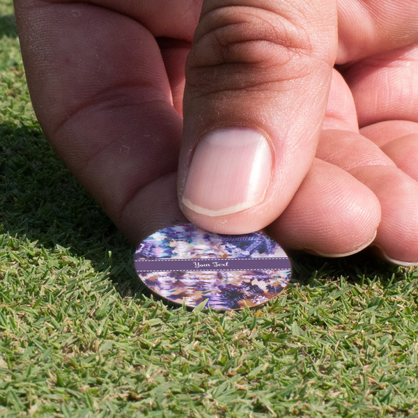 Tie Dye Golf Ball Marker - Hand