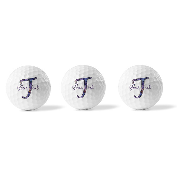 Tie Dye Golf Balls - Generic - Set of 3 - APPROVAL