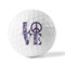Tie Dye Golf Balls - Generic - Set of 3 - FRONT