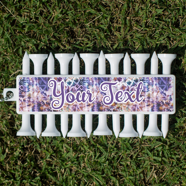 Custom Tie Dye Golf Tees & Ball Markers Set (Personalized)