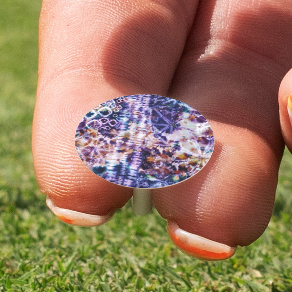 Tie Dye Golf Tees & Ball Markers Set - Marker