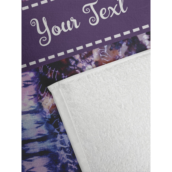 Tie Dye Golf Towel - Detail