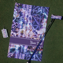Tie Dye Golf Towel Gift Set (Personalized)