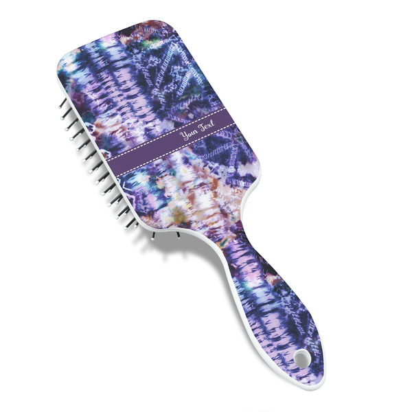 Tie Dye Hair Brush - Angle View