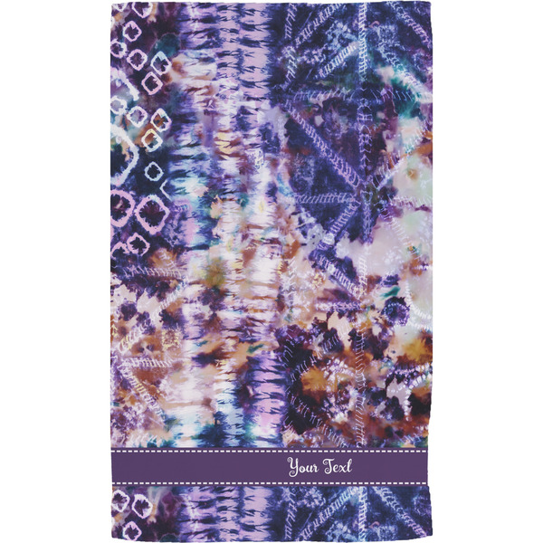 Tie Dye Hand Towel (Personalized) Full