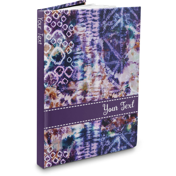 Custom Tie Dye Hardbound Journal - 7.25" x 10" (Personalized)