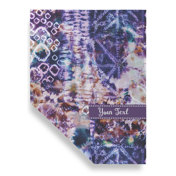 Tie Dye House Flags - Double Sided - FRONT FOLDED