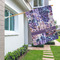 Tie Dye House Flags - Double Sided - LIFESTYLE