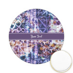Tie Dye Printed Cookie Topper - 2.15" (Personalized)