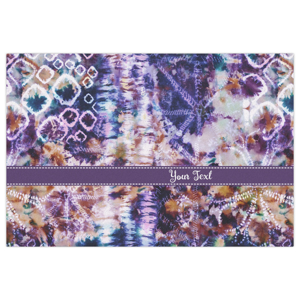 Tie Dye Indoor / Outdoor Rug - 4'x6' - Front Flat