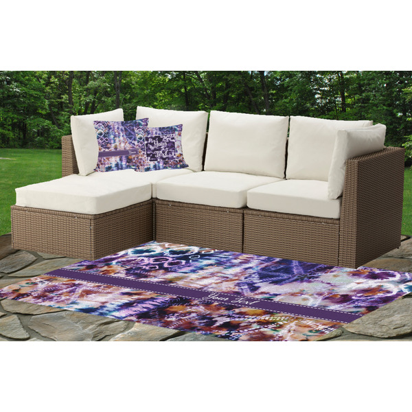 Tie Dye Indoor / Outdoor Rug & Cushions