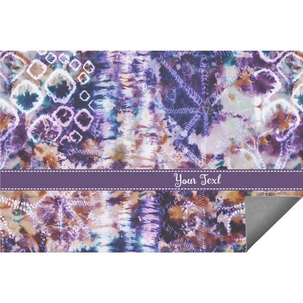 Custom Tie Dye Indoor / Outdoor Rug - 3'x5' (Personalized)