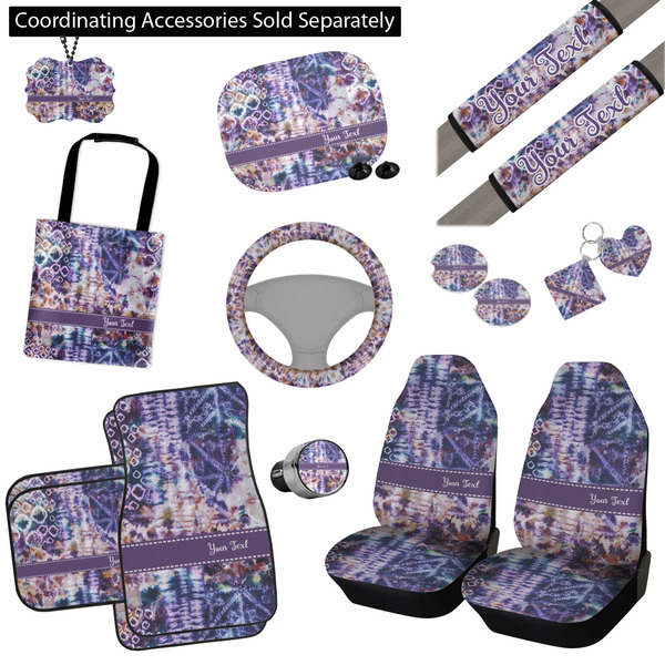 Tie Dye Interior Car Accessories