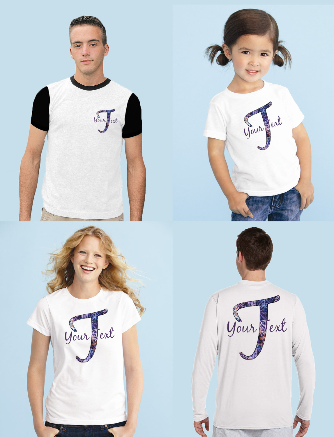 Custom Tie Dye Graphic Iron On Transfer Up to 4.5"x4.5" YouCustomizeIt