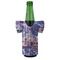 Tie Dye Jersey Bottle Cooler - FRONT (on bottle)