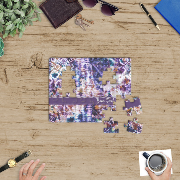 Tie Dye Jigsaw Puzzle 30 Piece - In Context