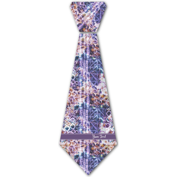 Custom Tie Dye Iron On Tie - 4 Sizes (Personalized)