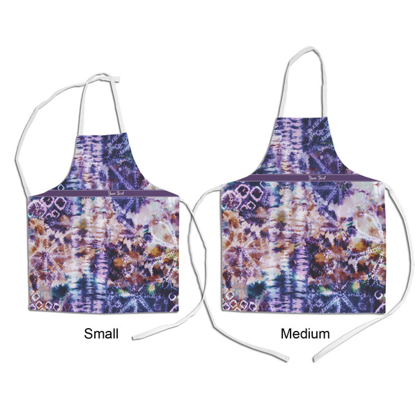 Tie Dye Kid's Aprons - Comparison