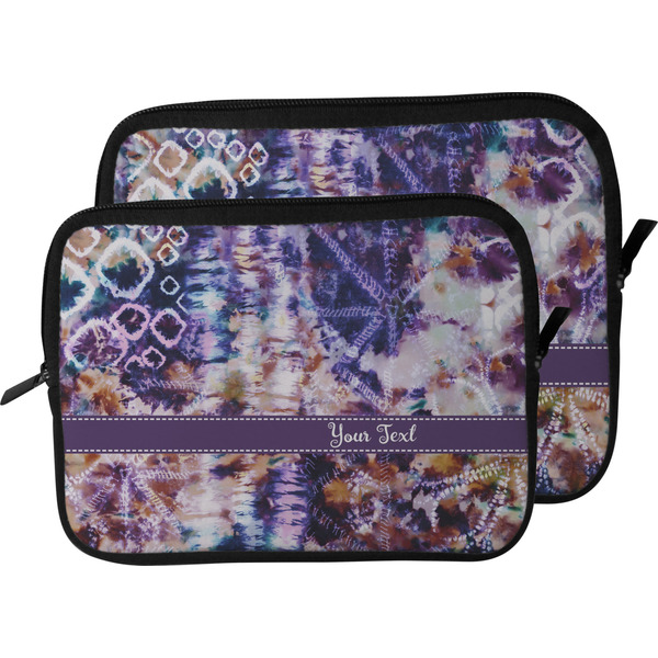 Tie Dye Laptop Sleeve (Size Comparison)