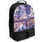 Tie Dye Large Backpack - Black - Angled View