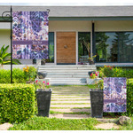 Tie Dye Large Garden Flag - Single Sided (Personalized)