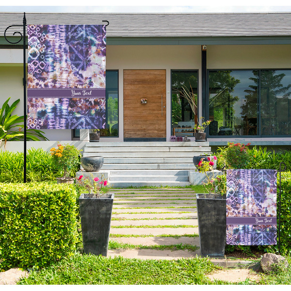 Tie Dye Large Garden Flag - LIFESTYLE