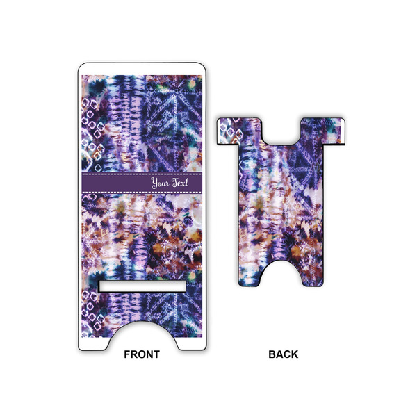 Tie Dye Large Phone Stand - Front & Back