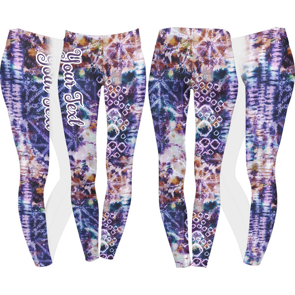 Tie Dye Leggings Turn Around - Apvl
