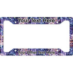 Tie Dye License Plate Frame (Personalized)