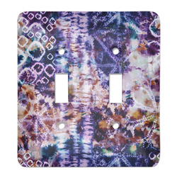 Tie Dye Light Switch Cover (2 Toggle Plate)