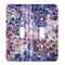 Tie Dye Light Switch Cover (2 Toggle Plate)