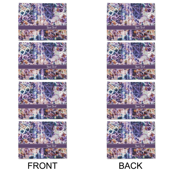 Tie Dye Linen Placemat - APPROVAL Set of 4 (double sided)
