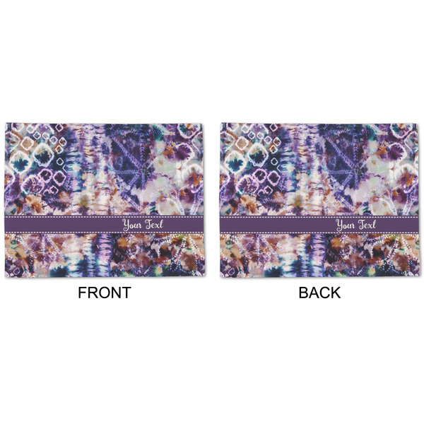 Tie Dye Linen Placemat - APPROVAL (double sided)
