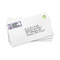 Tie Dye Mailing Label on Envelopes