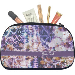 Tie Dye Makeup / Cosmetic Bag - Medium (Personalized)
