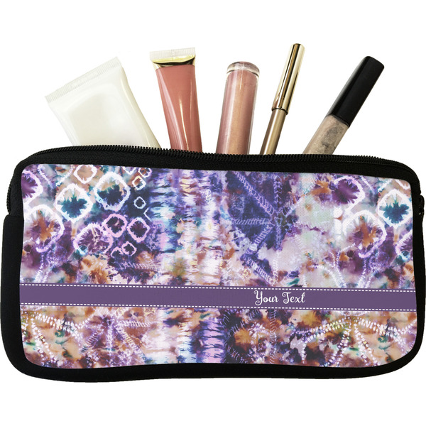 Custom Tie Dye Makeup / Cosmetic Bag (Personalized)