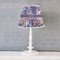 Tie Dye Poly Film Empire Lampshade - Lifestyle