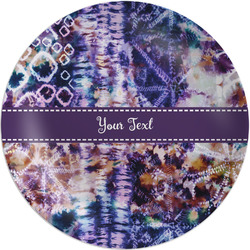 Tie Dye Melamine Plate - 10" (Personalized)