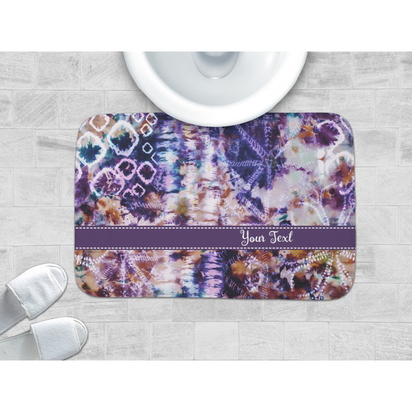 Tie Dye Memory Foam Bath Mat - LIFESTYLE 34x21