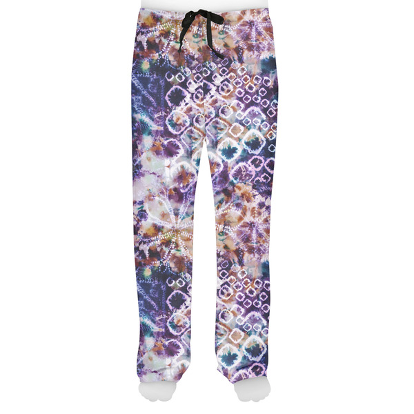 Tie Dye Men's Pjs Front - on model