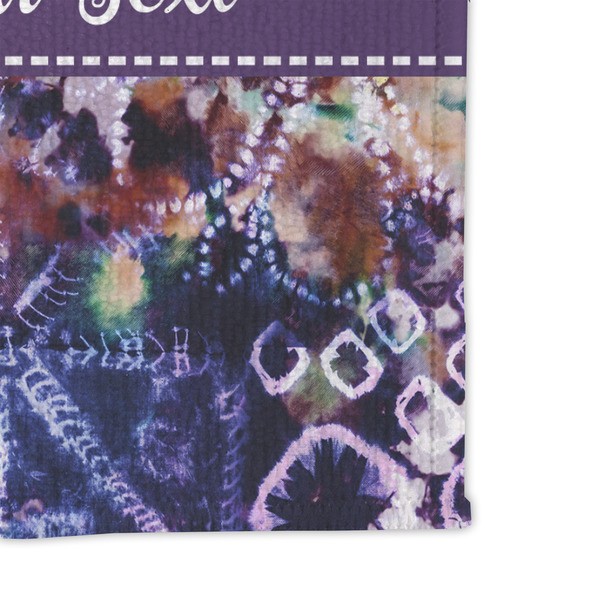 Tie Dye Microfiber Dish Rag - DETAIL