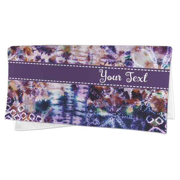 Tie Dye Microfiber Dish Rag - FOLDED (half)