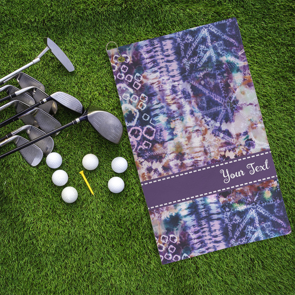 Tie Dye Microfiber Golf Towels - LIFESTYLE
