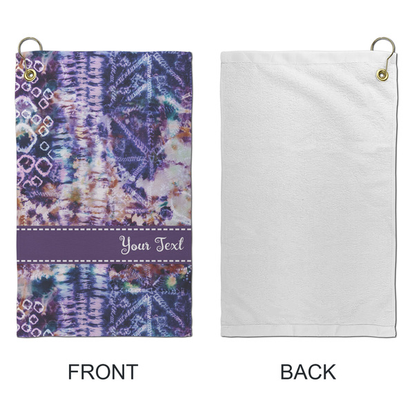 Tie Dye Microfiber Golf Towels - Small - APPROVAL